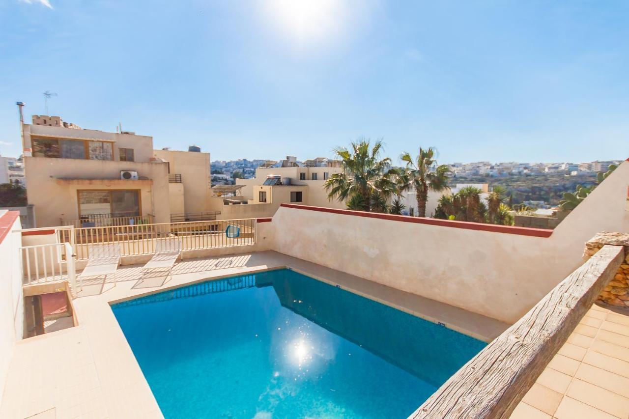Pool And Sea Merill Apartments - Happy Rentals Mellieħa Extérieur photo
