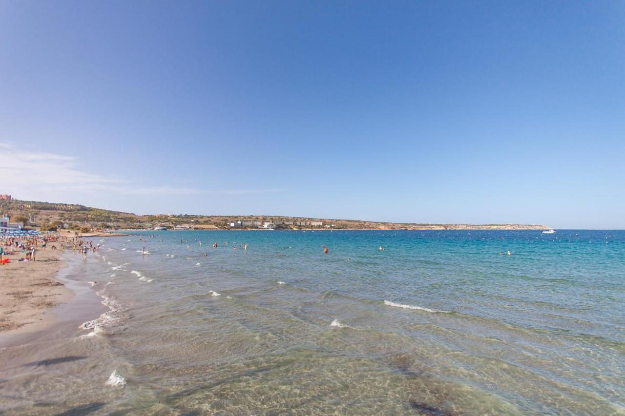 Pool And Sea Merill Apartments - Happy Rentals Mellieħa Extérieur photo