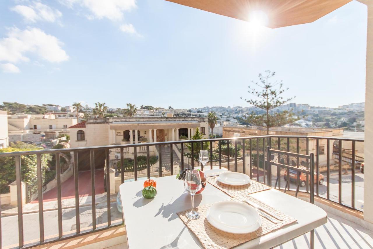 Pool And Sea Merill Apartments - Happy Rentals Mellieħa Extérieur photo
