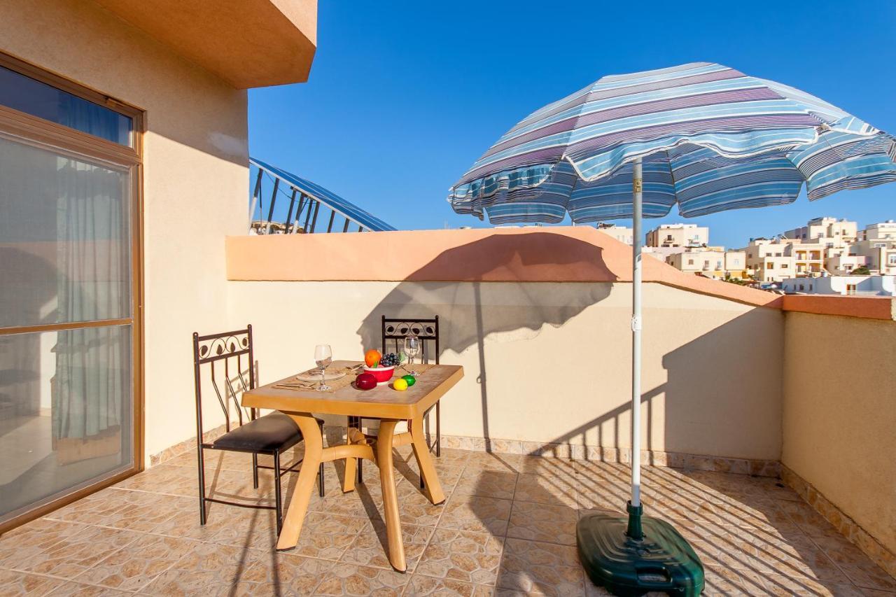 Pool And Sea Merill Apartments - Happy Rentals Mellieħa Extérieur photo